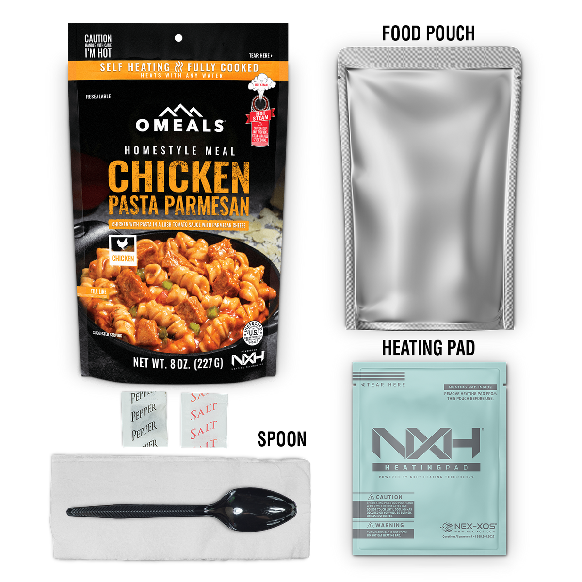 OMEALS® Chicken Pasta Parmesan 6 Pack