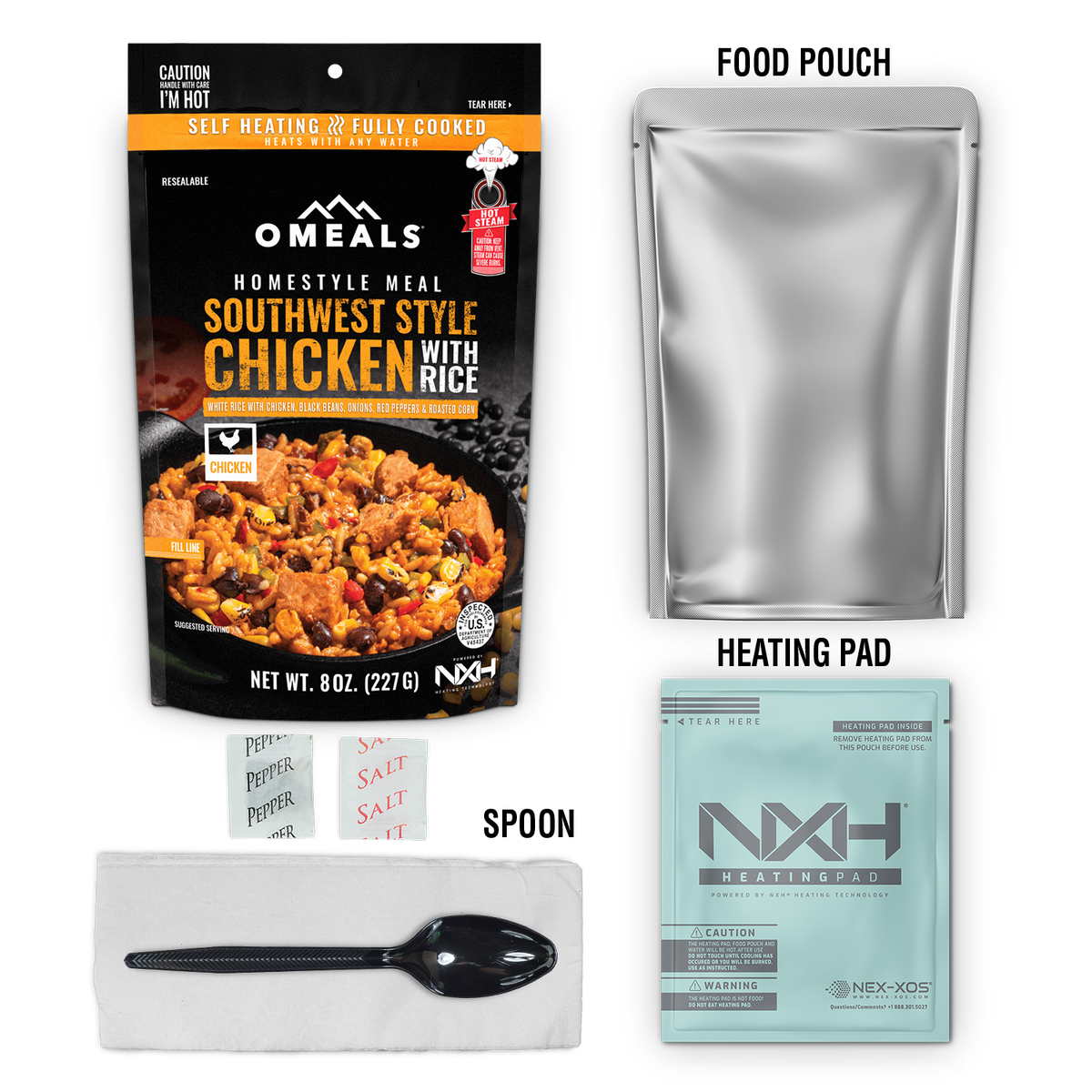 OMEALS® Southwest Style Chicken 6 pack